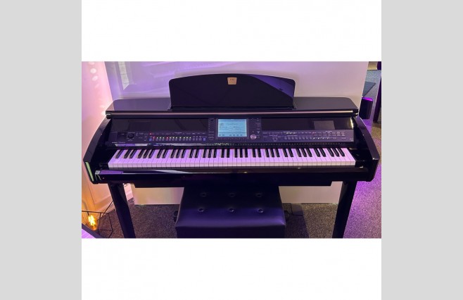 Yamaha CVP409 Polished Ebony Digital Piano, Used - Complete Package (SN:GBRCOH01026) - Image 1